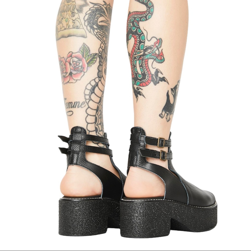 Free People HTF Dollskill Chunky Print Platform - Picture 11 of 14